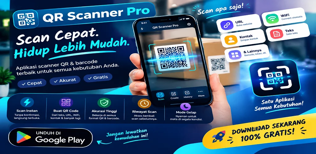 QR Scanner Pro banner